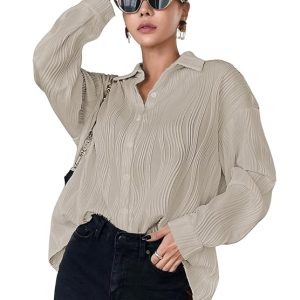 Oversized Shirt for Women | Shirt for Women Stylish Western | Long Shirt for Women